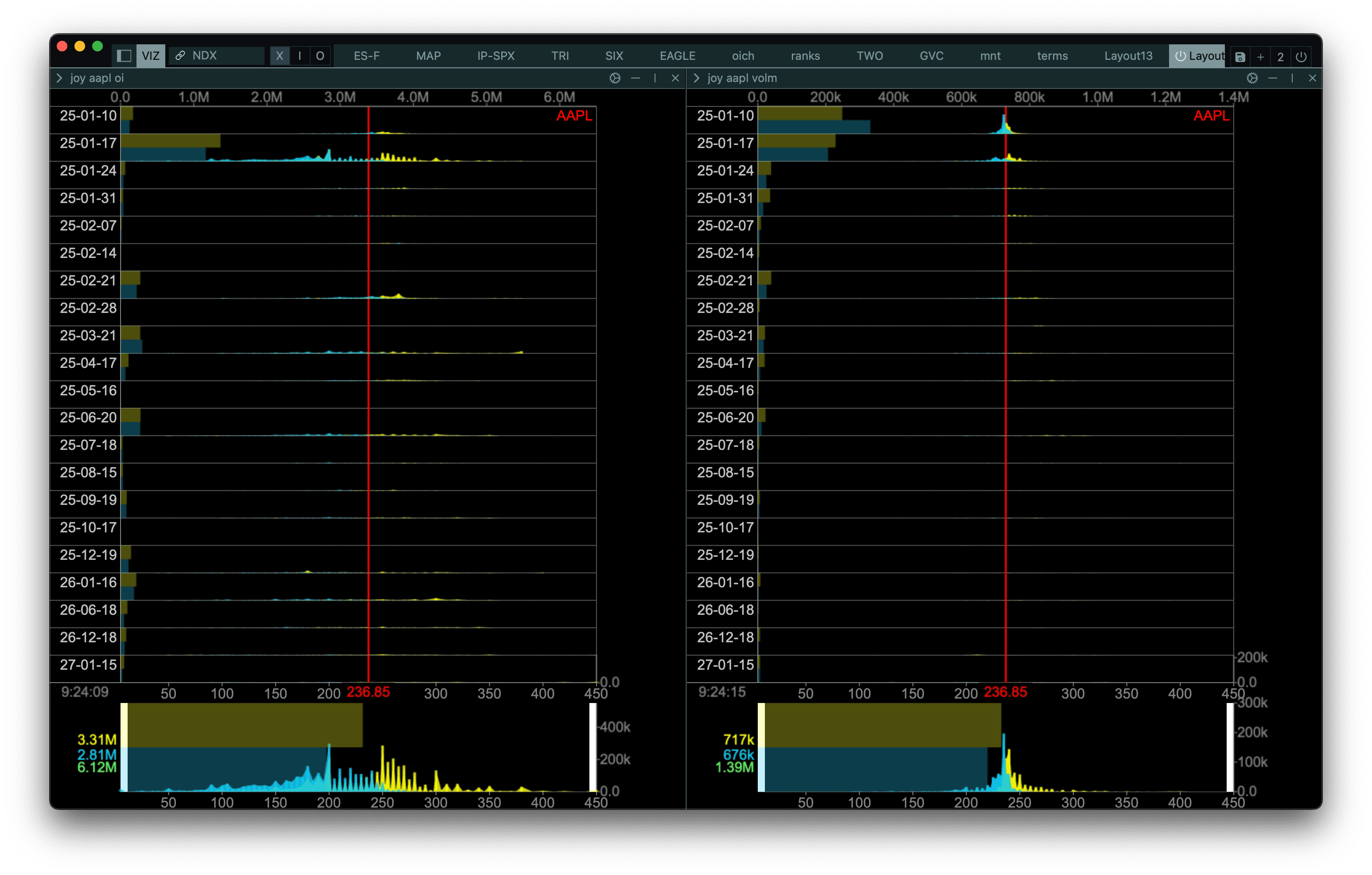 AAPL panes